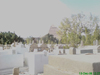 Modern Cemetery above ground/watertable at the base of the pyramids.  These photos, pictures and pics will reveal far more than you ever expected.  Get the free book, The Solomon Series: Great Pyramid Mystery Resolved at www.SolomonSeries.com NOW!(Click here to view enlarged Photo)